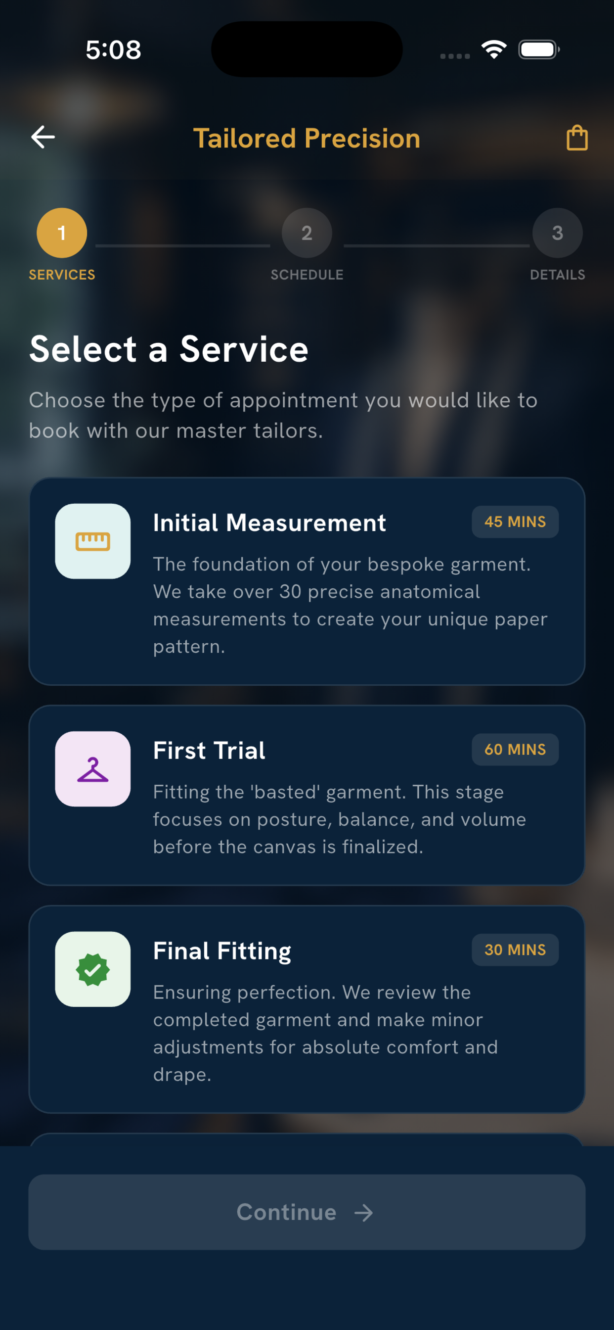 Customer Measurements
